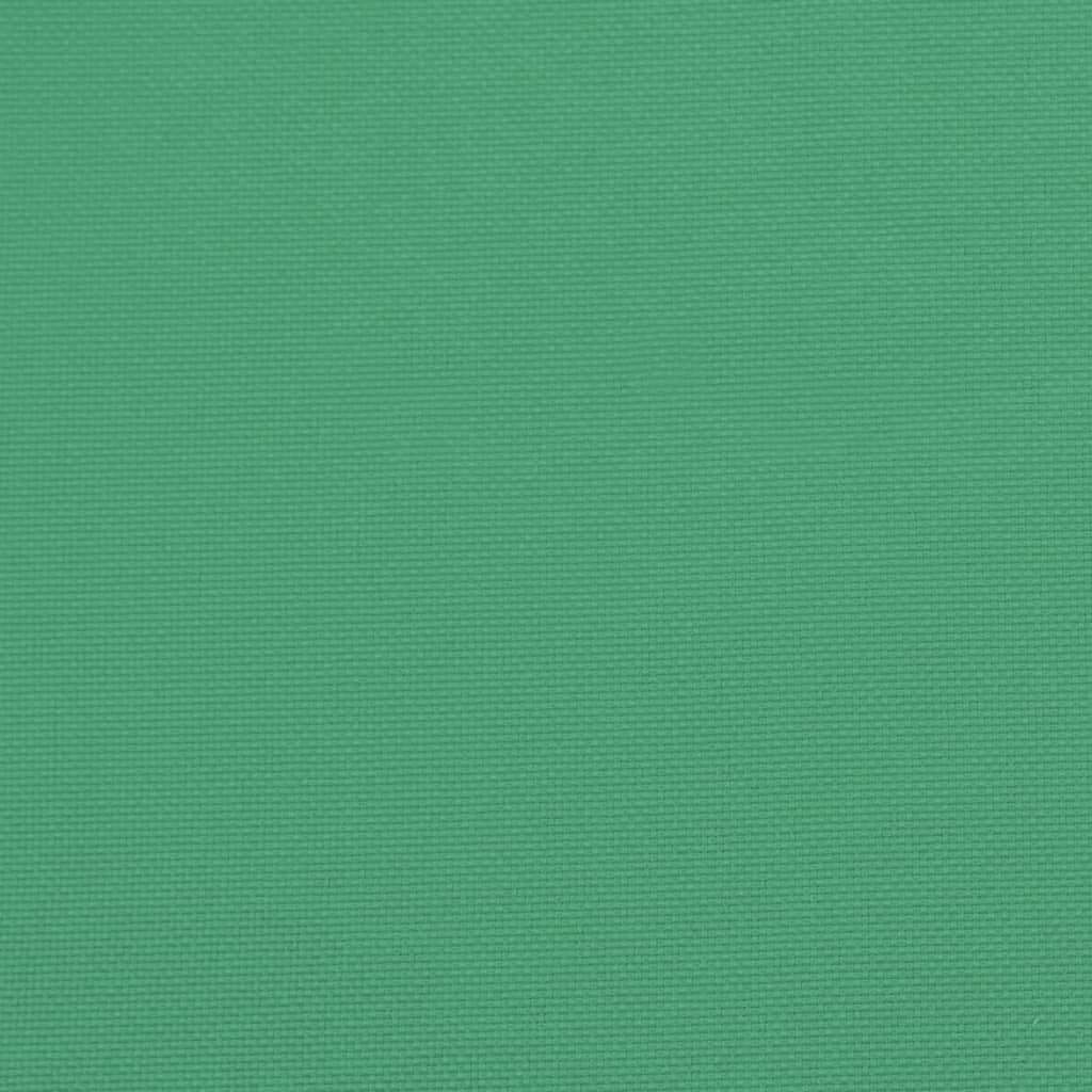 vidaXL Garden Chair Cushions 2 pcs Low Back 100x50x7 cm Fabric Green