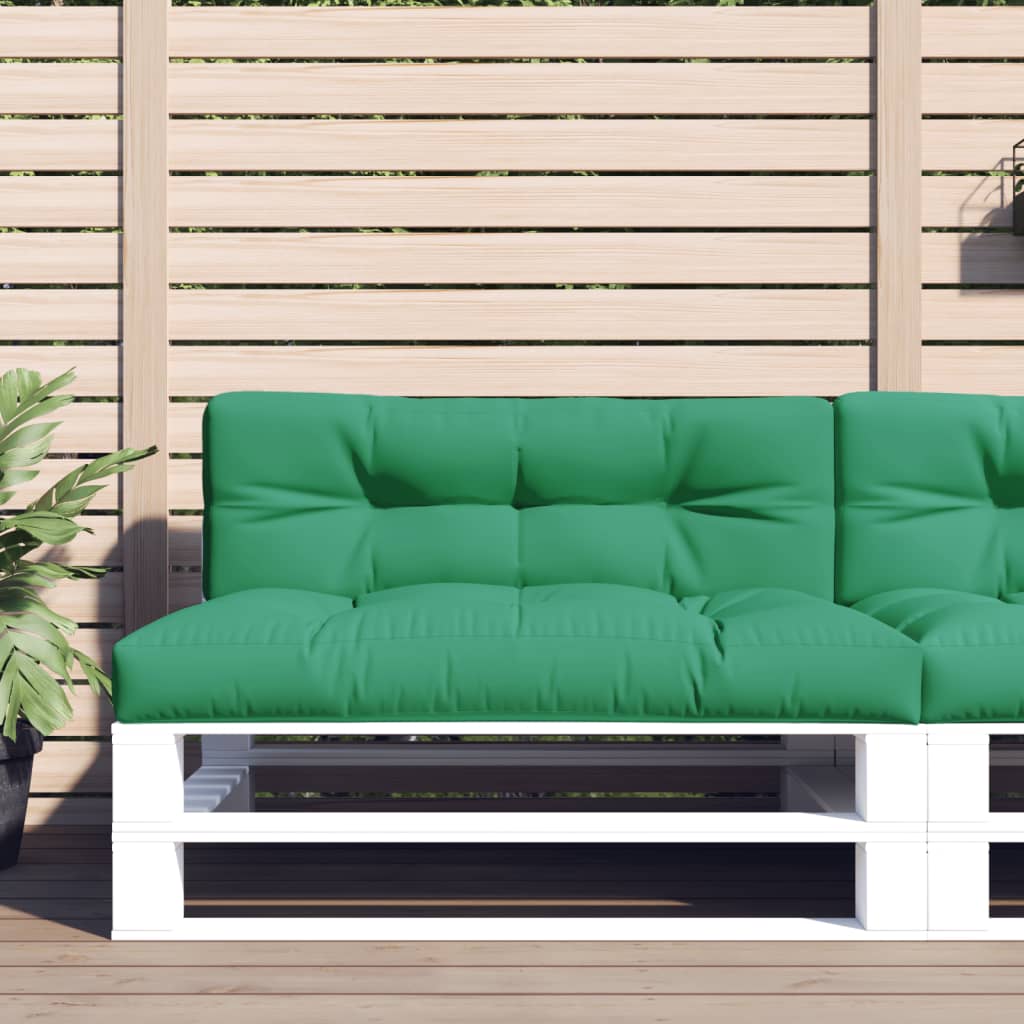 vidaXL Palletkussen 50x40x12 cm stof antracietkleurig