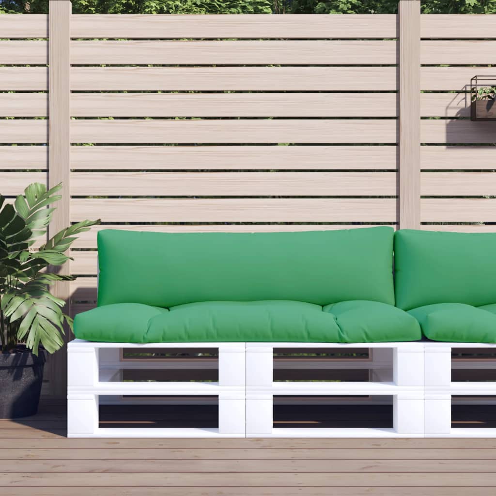 vidaXL Palletkussen 58x58x10 cm stof antracietkleurig