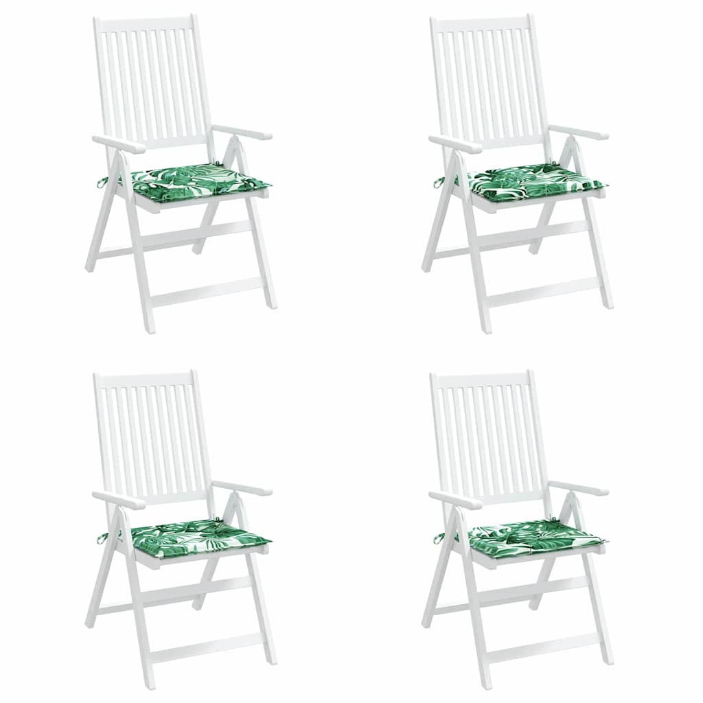 vidaXL Garden Chair Cushions 2 pcs 40x40x4 cm oxford fabric anthracite