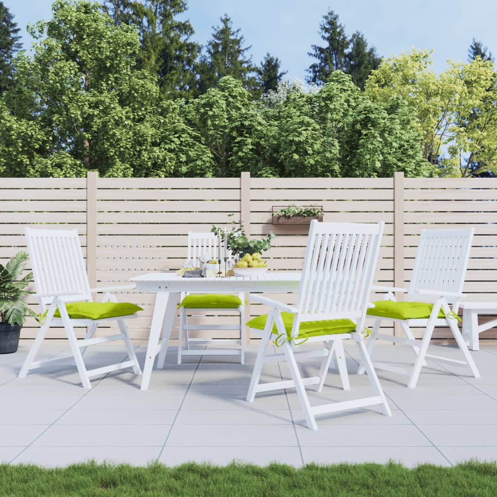 vidaXL Stoelkussens 2 st 40x40x7 cm oxford stof antracietkleurig