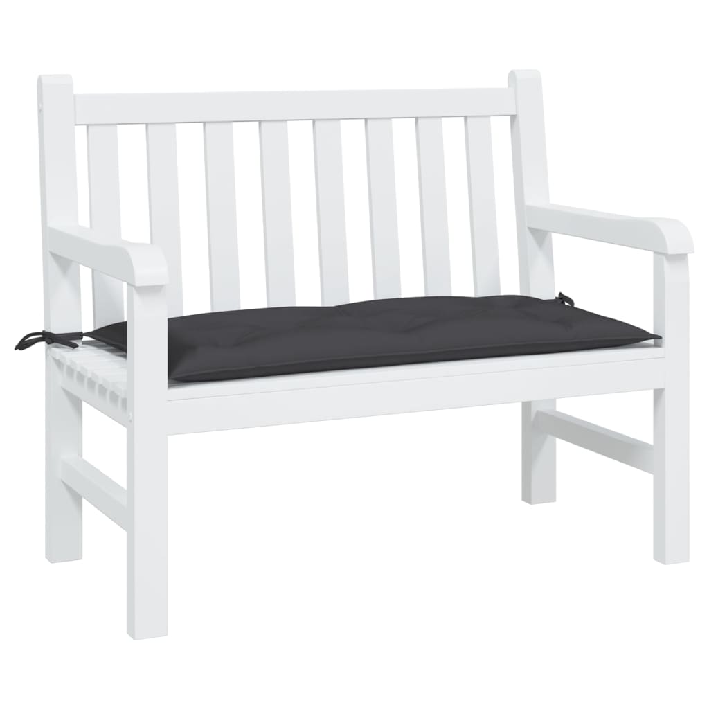 vidaXL Tuinbankkussen 100x50x7 cm oxford stof antracietkleurig