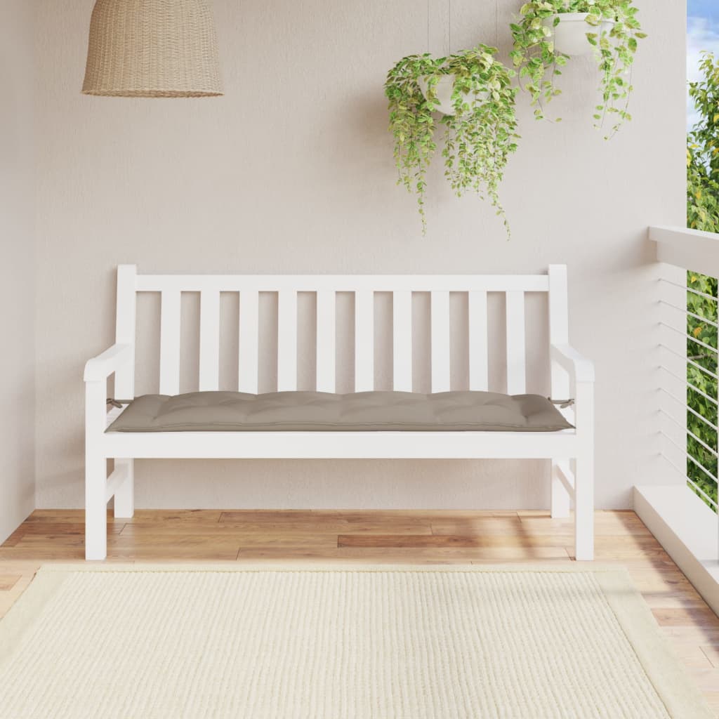 vidaXL Tuinbankkussen 100x50x7 cm oxford stof antracietkleurig