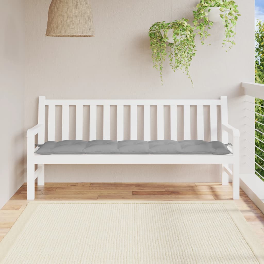 vidaXL Tuinbankkussen 100x50x7 cm oxford stof antracietkleurig