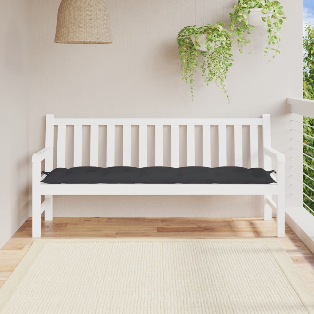 vidaXL Tuinbankkussen 100x50x7 cm oxford stof antracietkleurig
