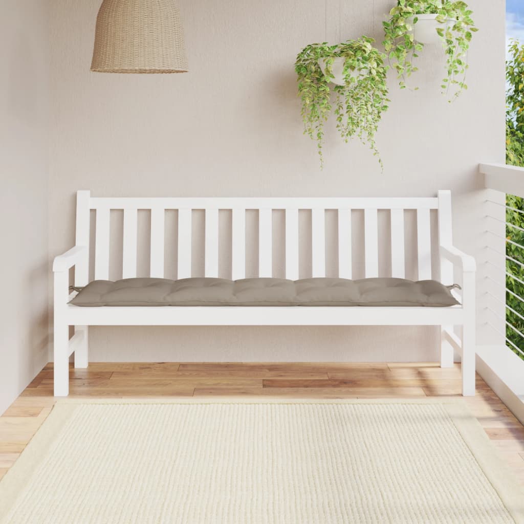 vidaXL Tuinbankkussen 100x50x7 cm oxford stof antracietkleurig