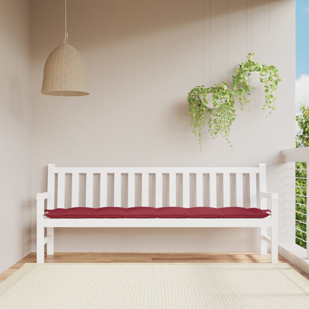 vidaXL Tuinbankkussen 100x50x7 cm oxford stof antracietkleurig