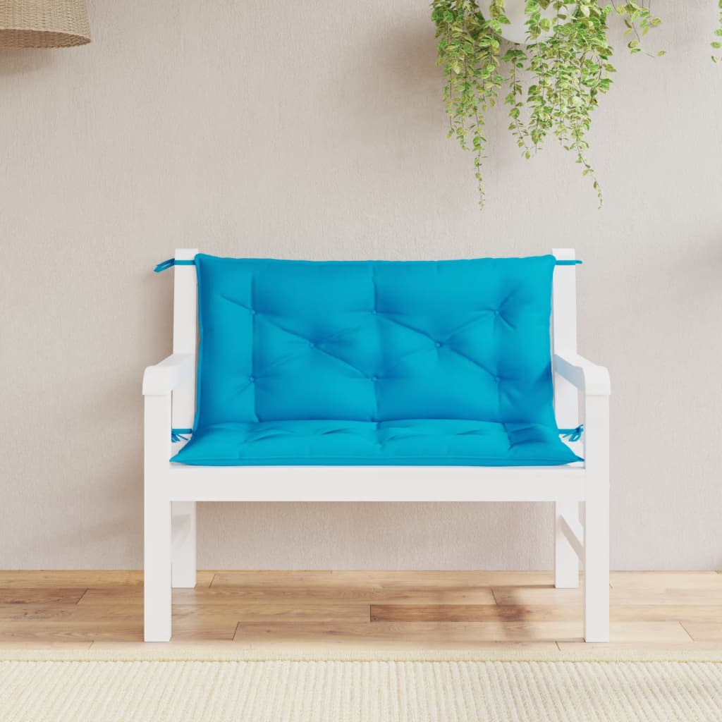 vidaXL Garden Bench Cushions 2 pcs 100x50x7 cm oxford fabric anthracite