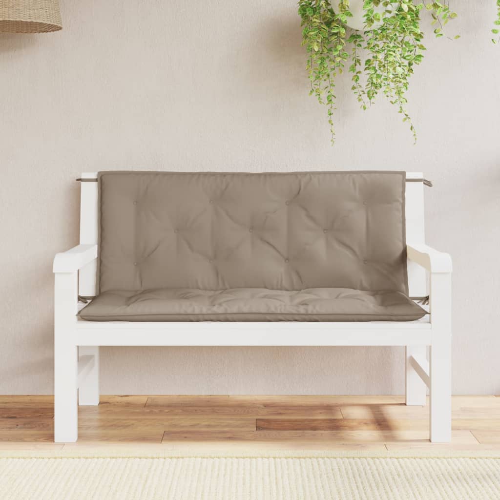 vidaXL Garden Bench Cushions 2 pcs 100x50x7 cm oxford fabric anthracite