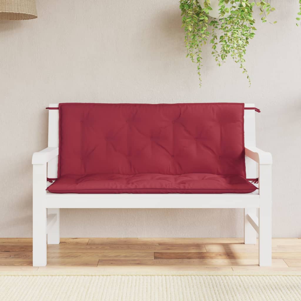 vidaXL Garden Bench Cushions 2 pcs 100x50x7 cm oxford fabric anthracite