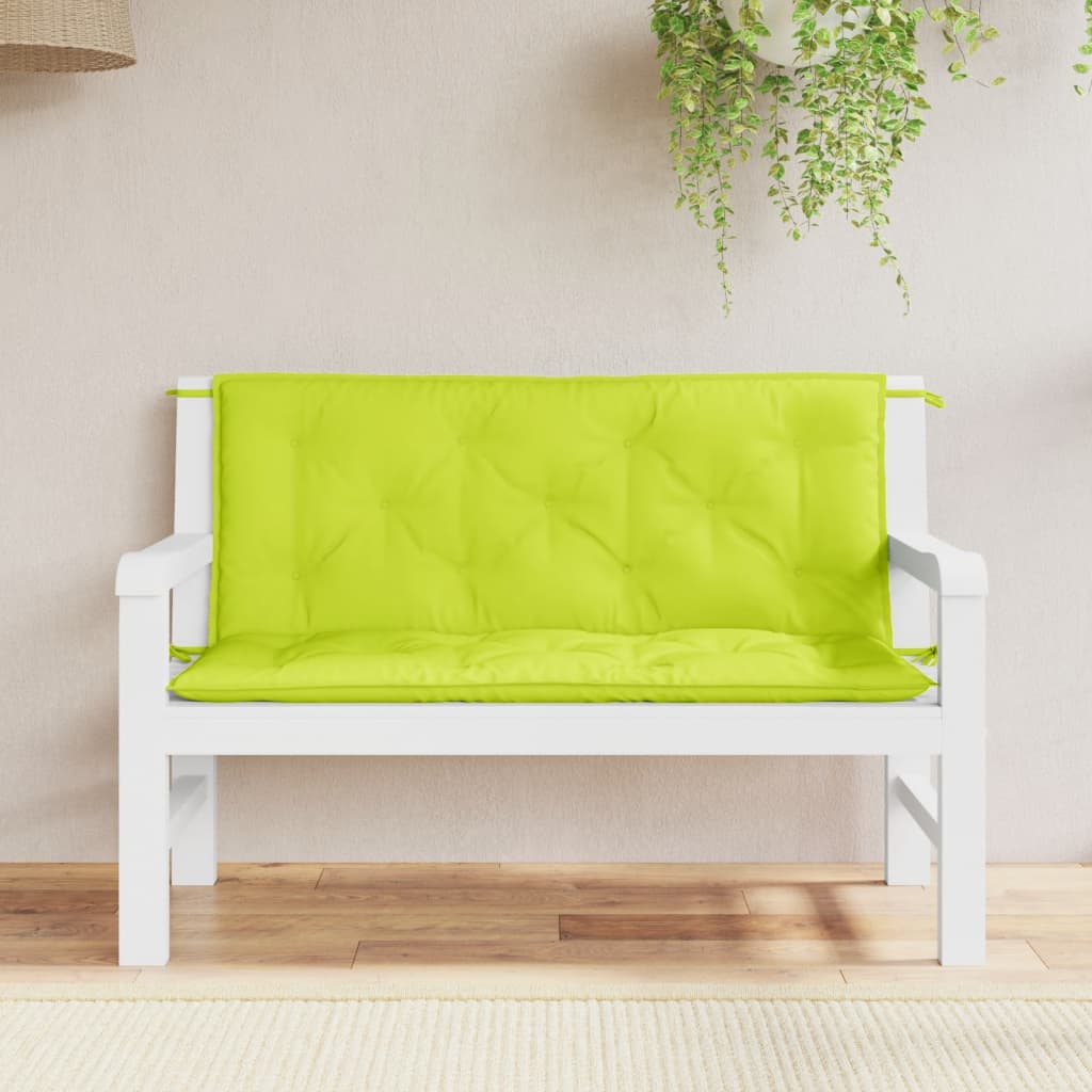 vidaXL Garden Bench Cushions 2 pcs 100x50x7 cm oxford fabric anthracite