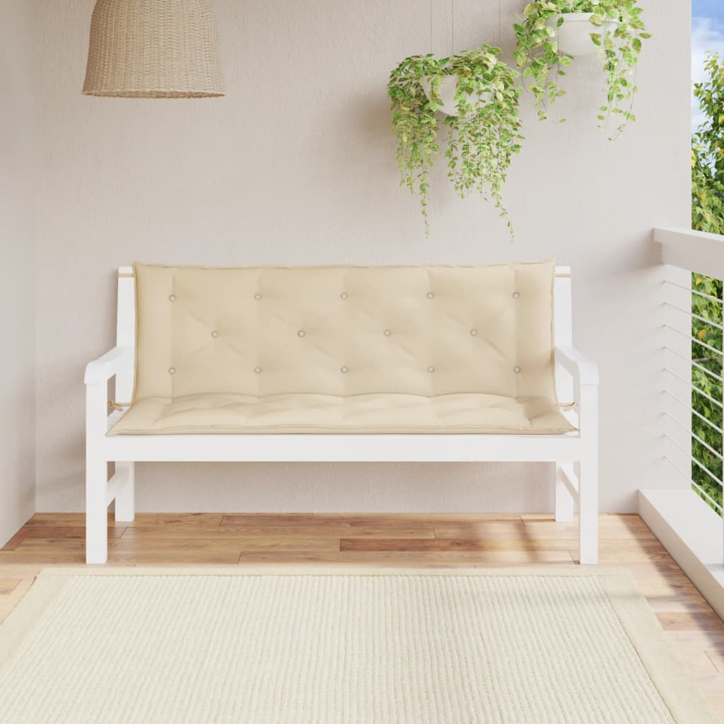 vidaXL Garden Bench Cushions 2 pcs 100x50x7 cm oxford fabric anthracite