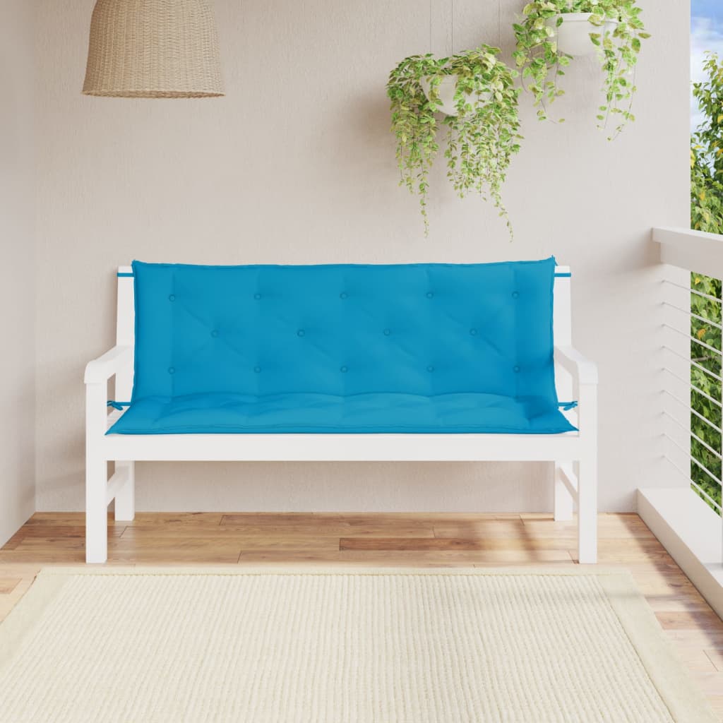 vidaXL Garden Bench Cushions 2 pcs 100x50x7 cm oxford fabric anthracite