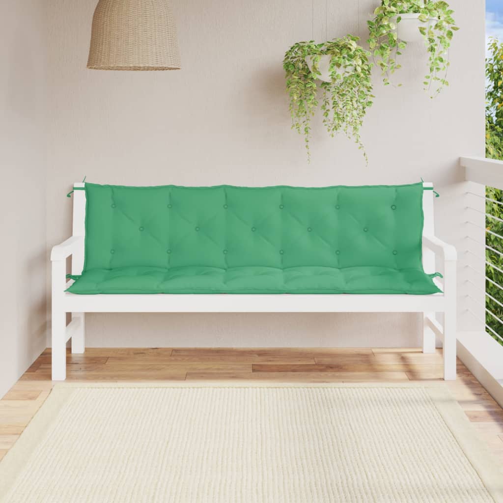 vidaXL Garden Bench Cushions 2 pcs 100x50x7 cm oxford fabric anthracite