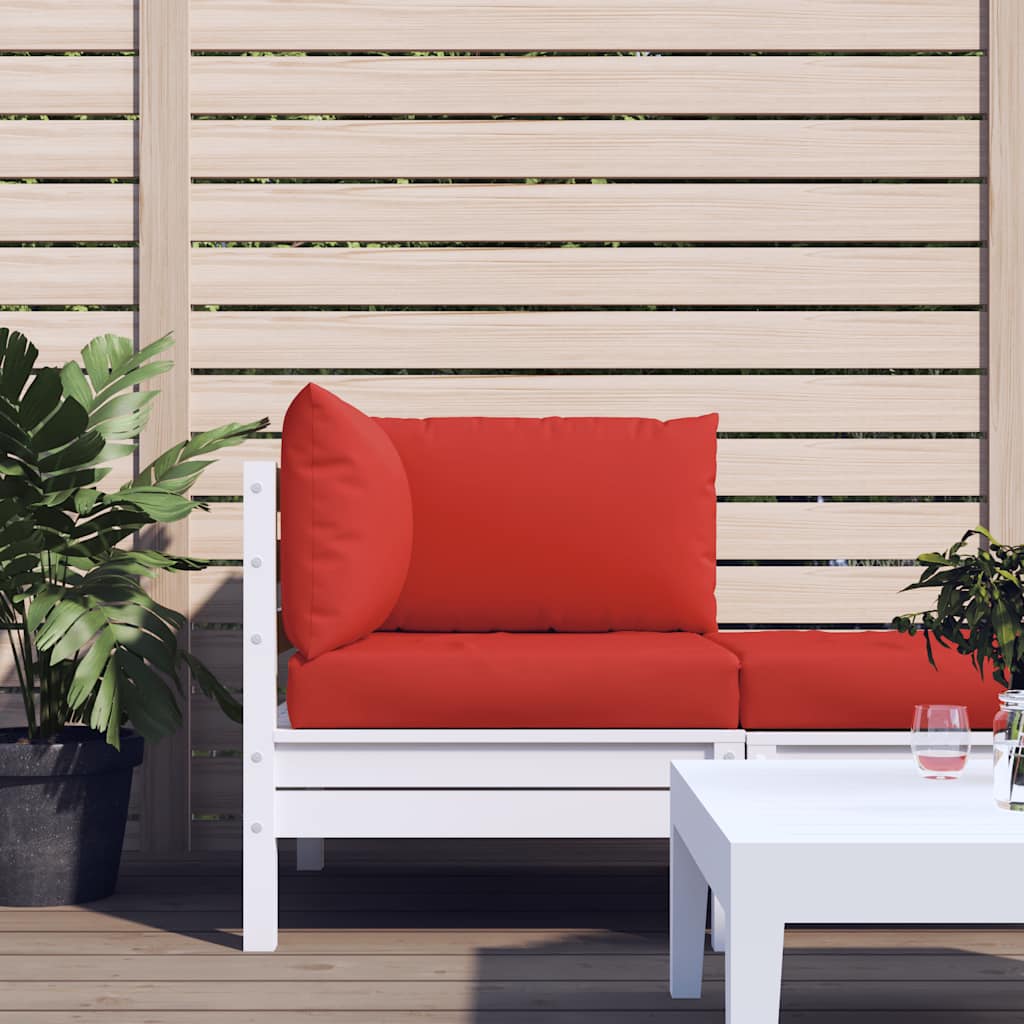 vidaXL Palletkussens 2 st stof antraciet