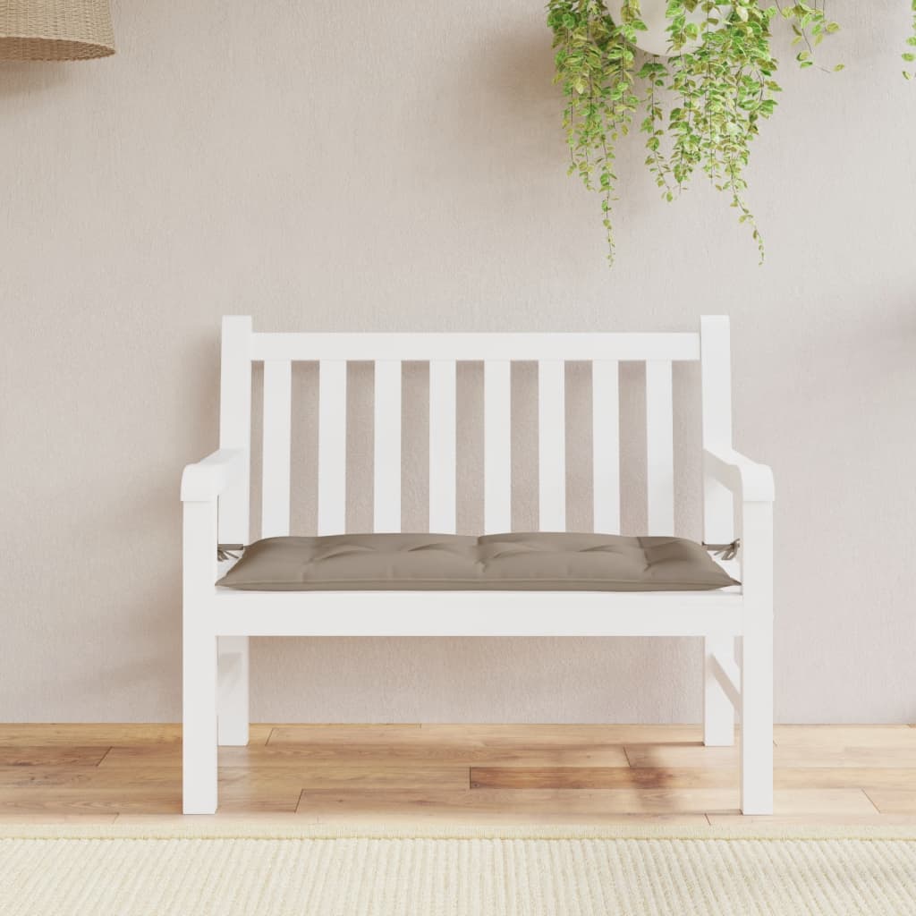 vidaXL Tuinbankkussen 110x50x7 cm oxford stof antracietkleurig