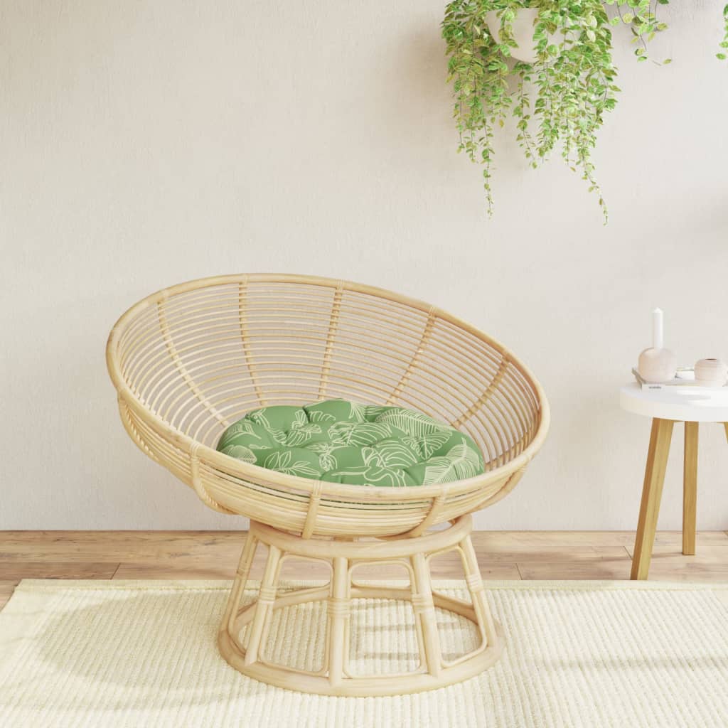vidaXL Zitkussen rond Ø 60 x11 cm oxford stof antracietkleurig