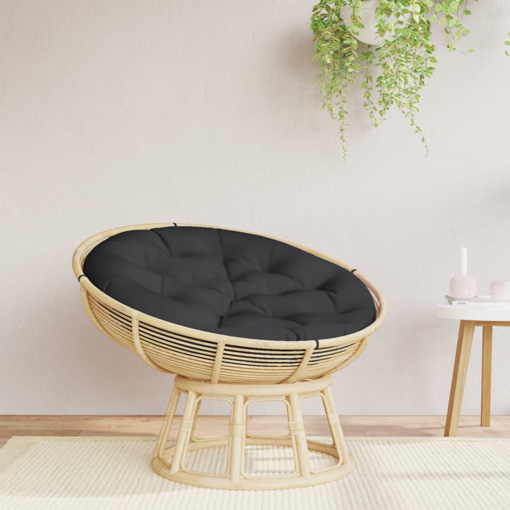 vidaXL Zitkussen rond Ø 60 x11 cm oxford stof antracietkleurig