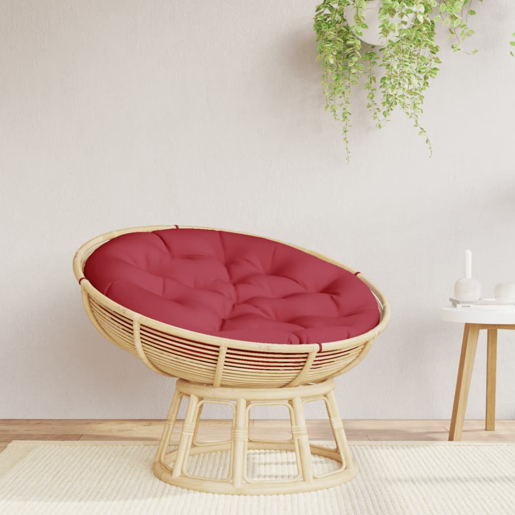 vidaXL Zitkussen rond Ø 60 x11 cm oxford stof antracietkleurig