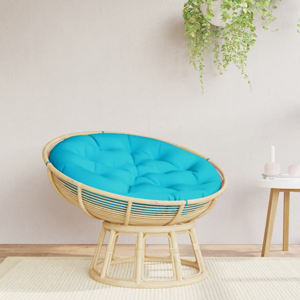 vidaXL Zitkussen rond Ø 60 x11 cm oxford stof antracietkleurig