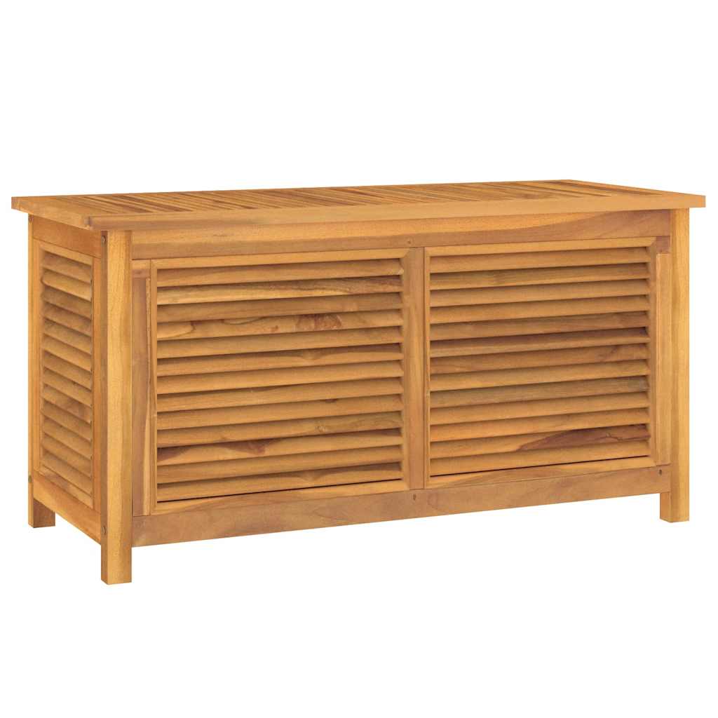 vidaXL Garden Storage Box with Bag 60x50x58 cm Solid Teakwood