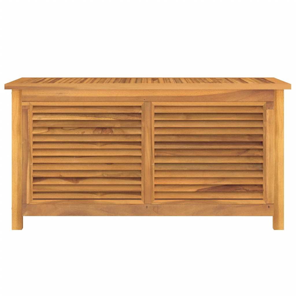 vidaXL Garden Storage Box with Bag 60x50x58 cm Solid Teakwood