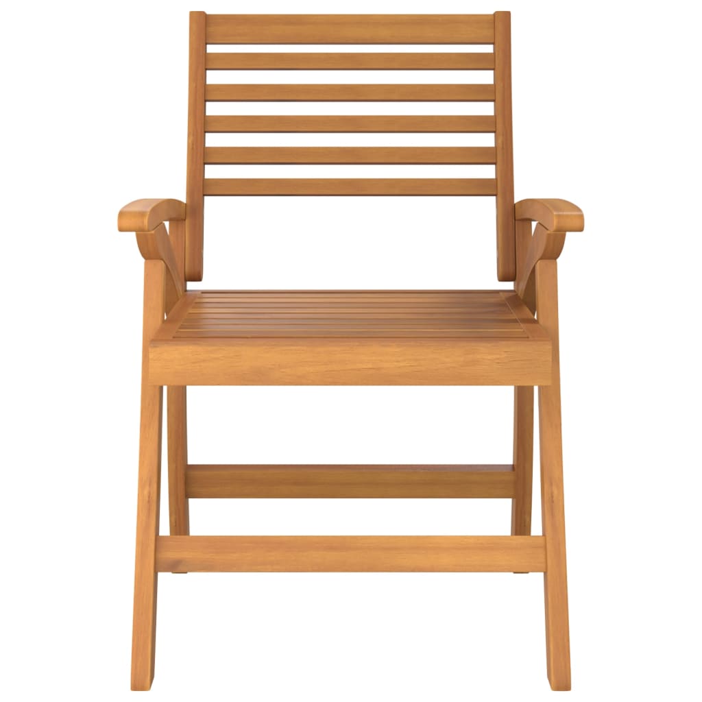 vidaXL Tuinstoelen 4 st 58x58x87 cm massief acaciahout