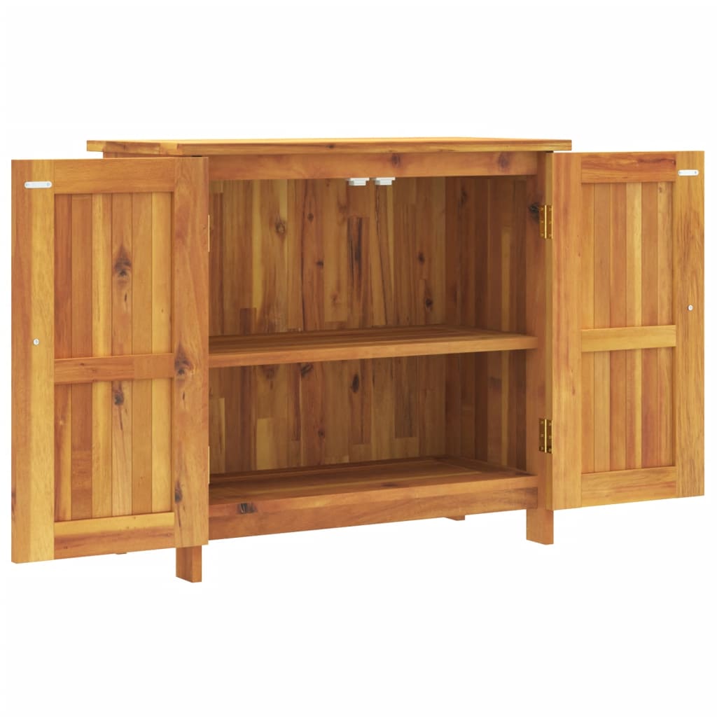 vidaXL Tuinkast 75x33x107 cm massief acaciahout
