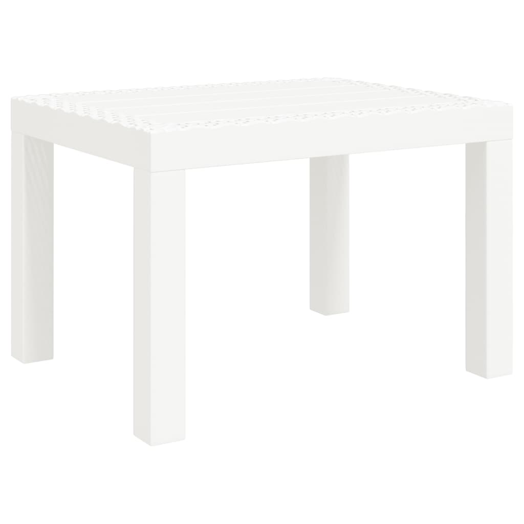vidaXL Garden Table 59x47x40 cm PP anthracite