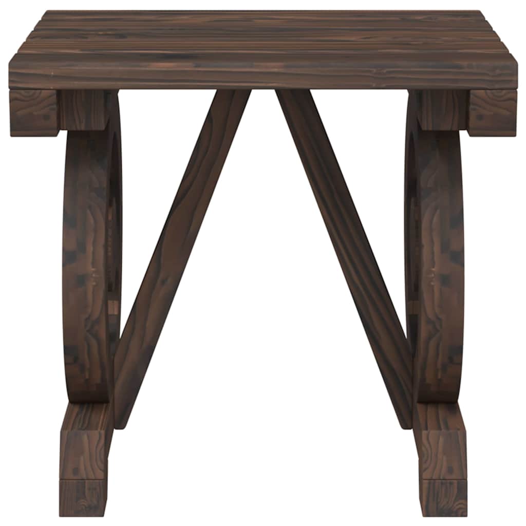 vidaXL Tuinvoetenbank 40x36,5x38,5 cm massief vurenhout