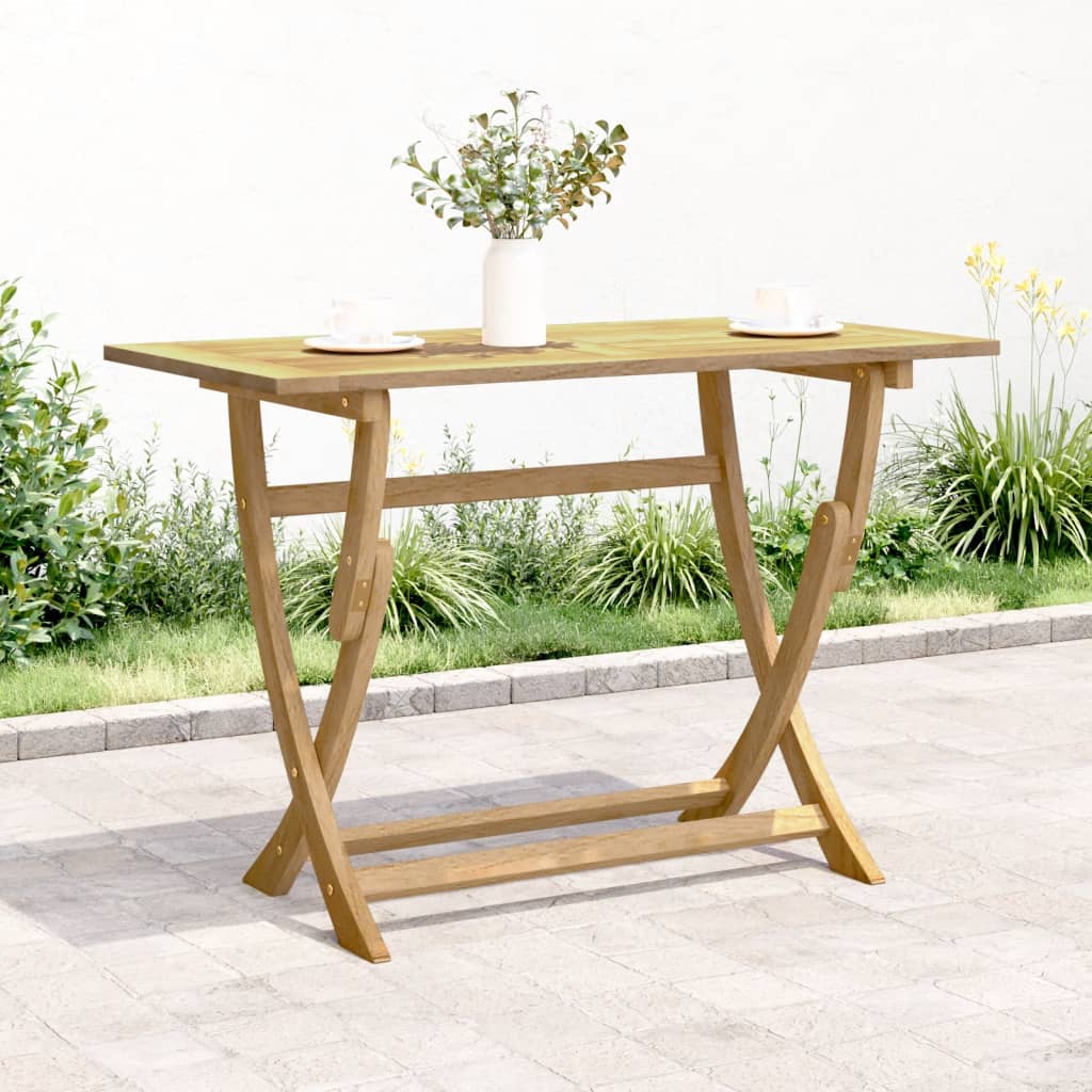 vidaXL Tuintafel inklapbaar 120x70x75 cm massief acaciahout