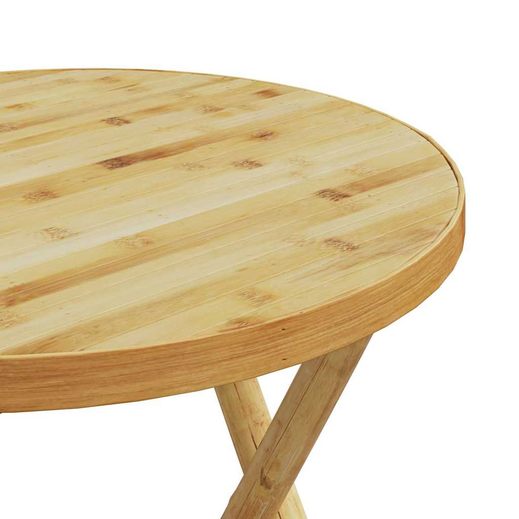 vidaXL Tuintafel inklapbaar 45x45x45 cm bamboe