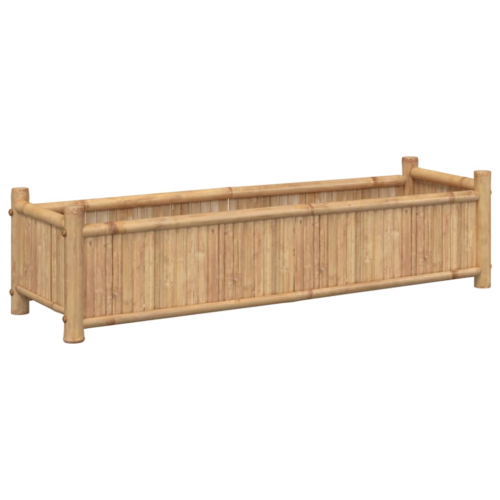 vidaXL Planter 50x30x25 cm bamboo