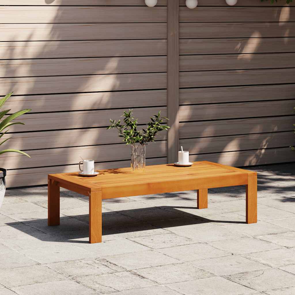 vidaXL Garden Table 100x50x27 cm Solid Acacia Wood