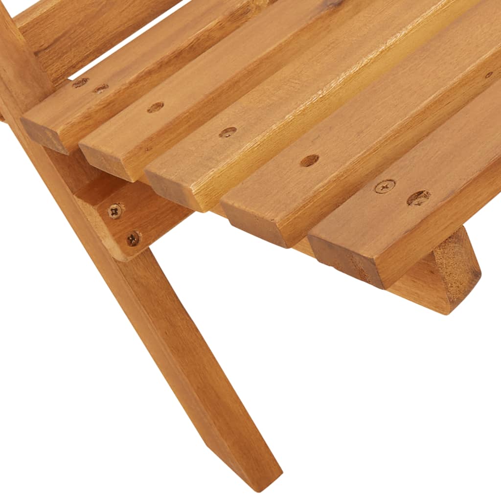 vidaXL Tuinstoelen 2 st massief acaciahout en polypropeen grijs