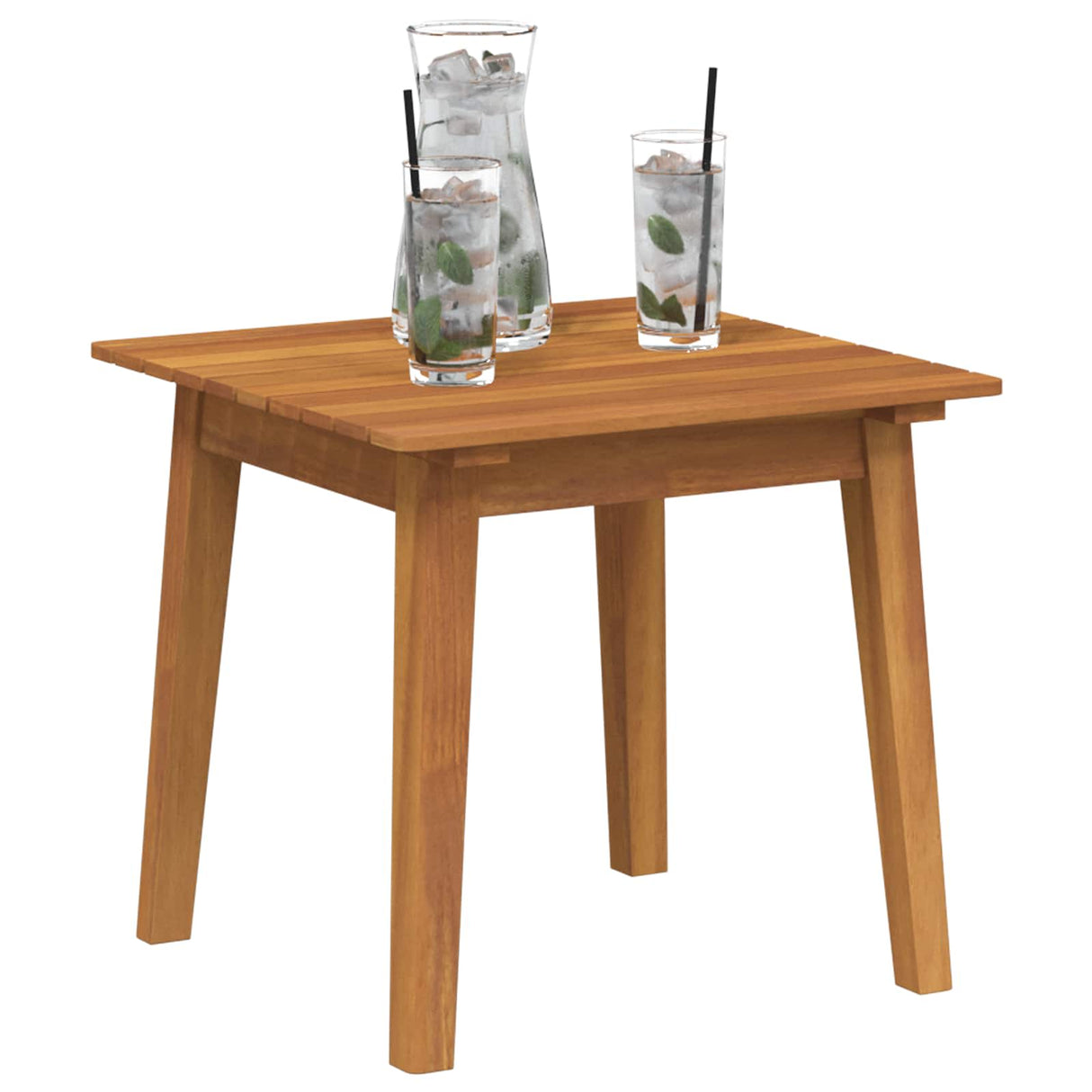 vidaXL Bijzettafel Bruin Massief Acacia Hout