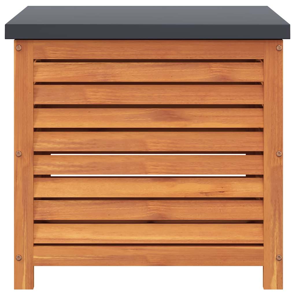 vidaXL Garden Storage Box 60x50x55 cm Solid Eucalyptus Wood