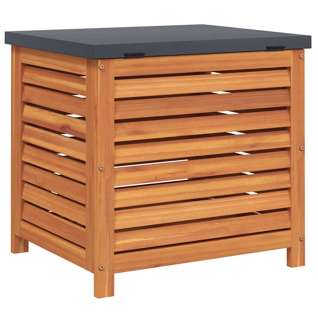 vidaXL Garden Storage Box 60x50x55 cm Solid Eucalyptus Wood