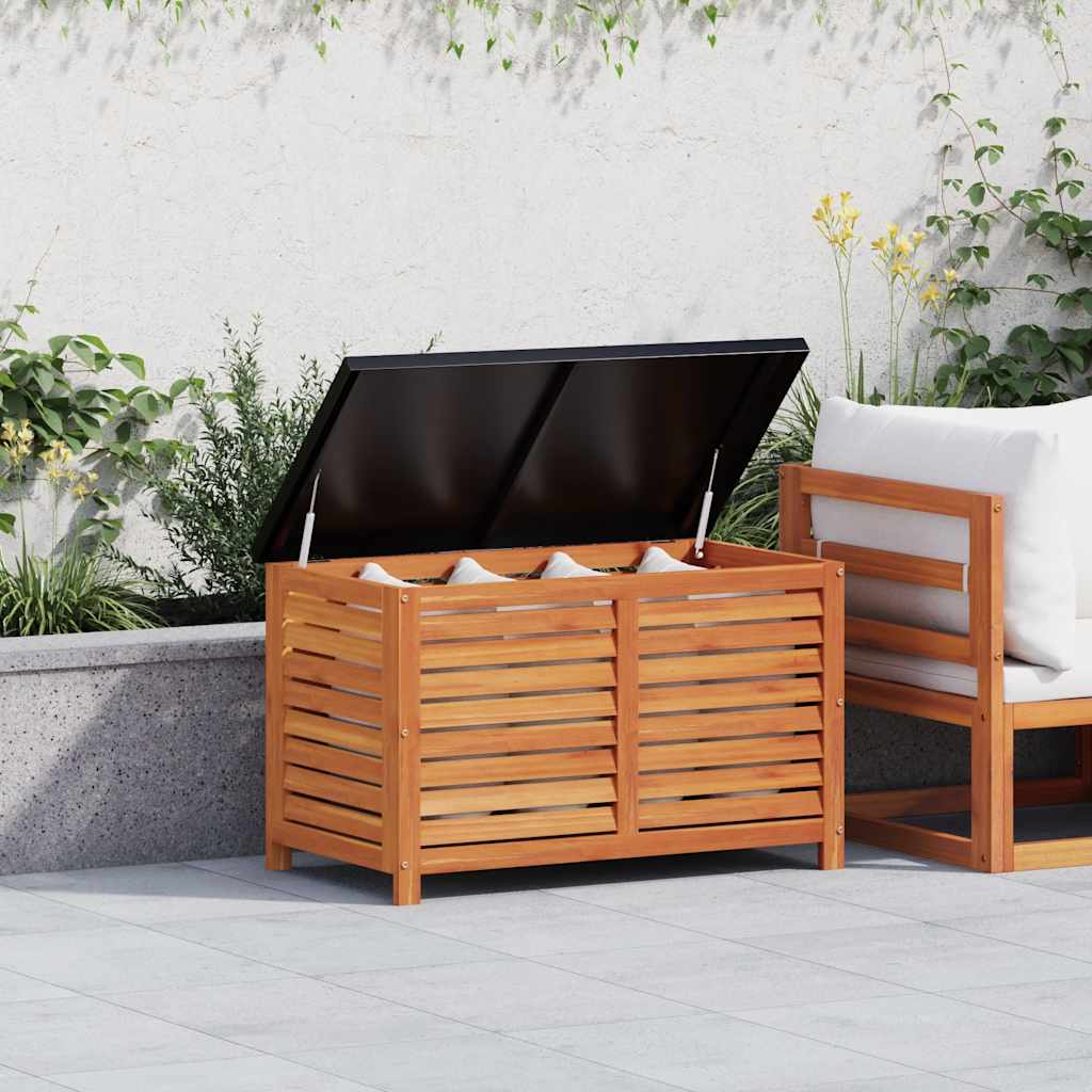 vidaXL Garden Storage Box 60x50x55 cm Solid Eucalyptus Wood
