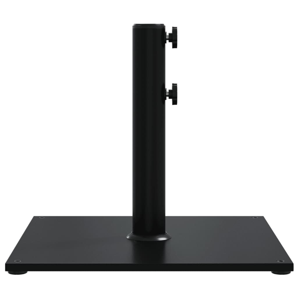 vidaXL Parasolvoet voor stokken van Ø32/38/48 mm 17 kg vierkant