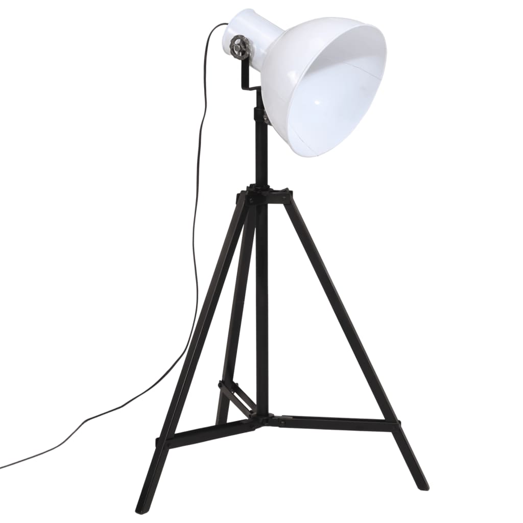 vidaXL Vloerlamp 25 W E27 61x61x90/150 cm wit