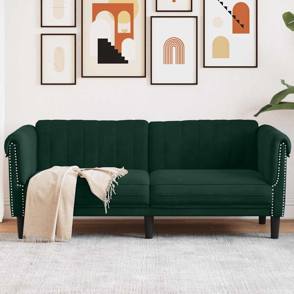 vidaXL Armchair velvet light grey