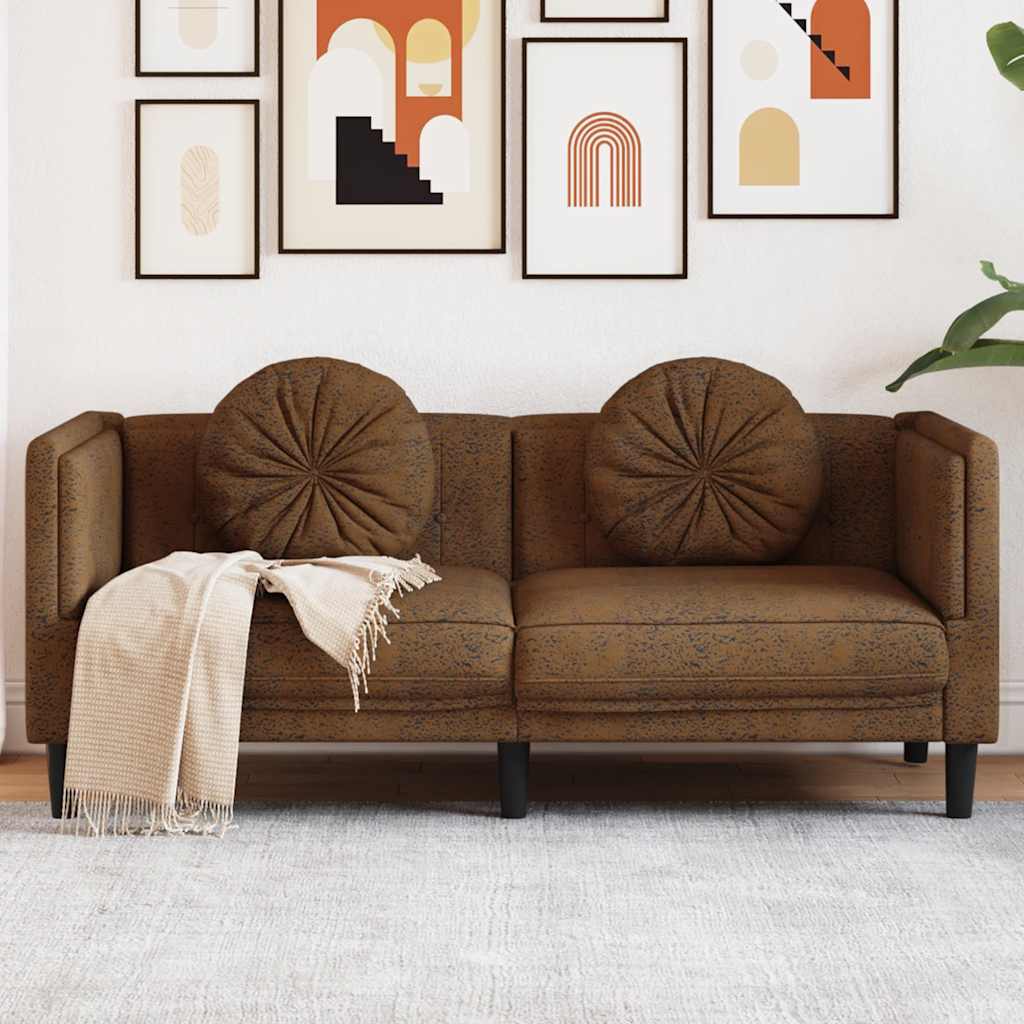 vidaXL Fauteuil met kussen fluweel lichtgrijs