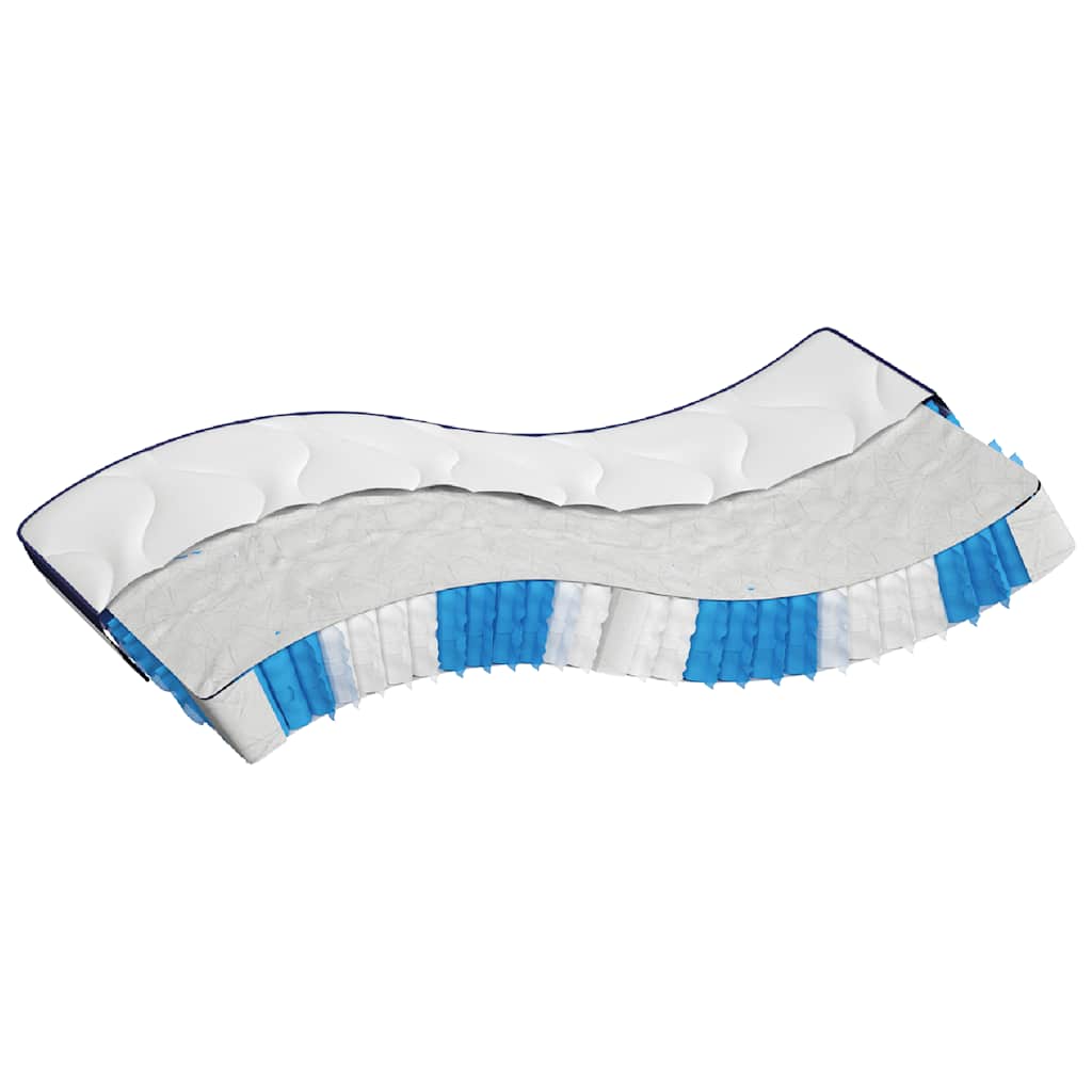 vidaXL Pocket Sprung Mattress Medium-Firm to Firm 160x200 cm Super King Size