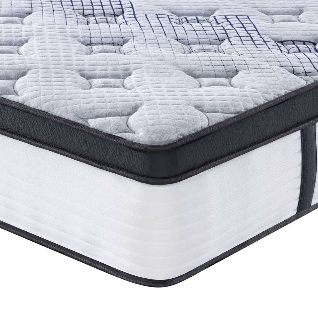 vidaXL Pocketveringmatras middelhard 140x200 cm