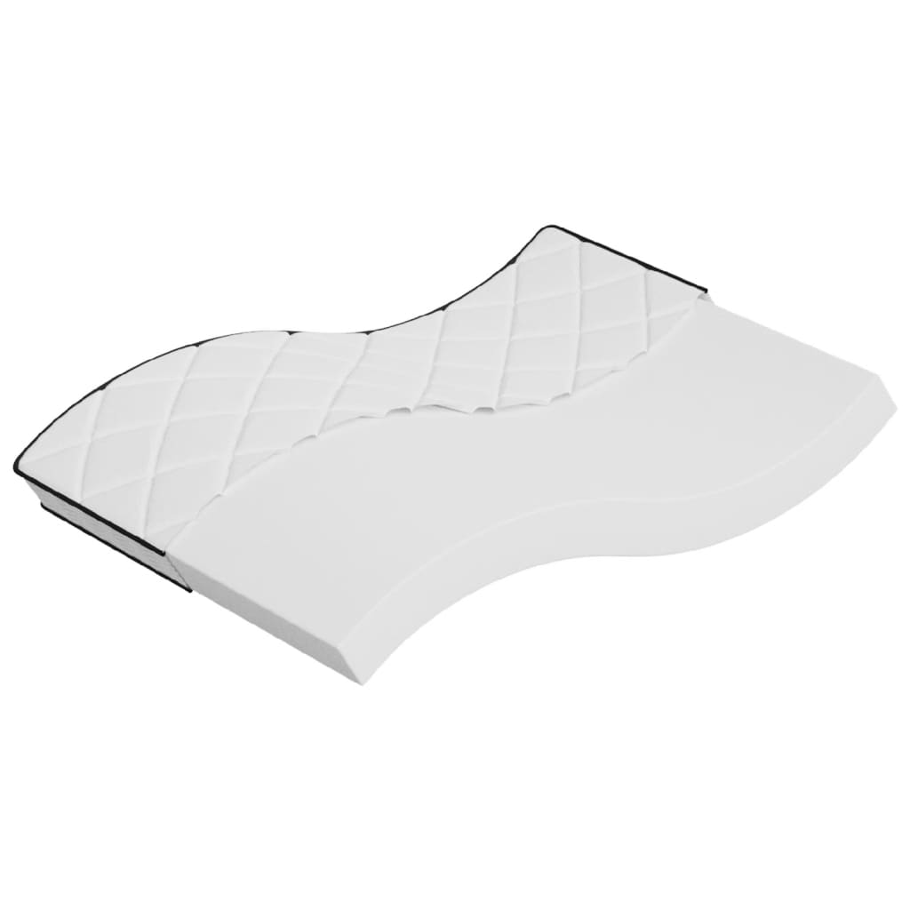 vidaXL Schuimmatras voor kinderen middelzacht 80x160 cm