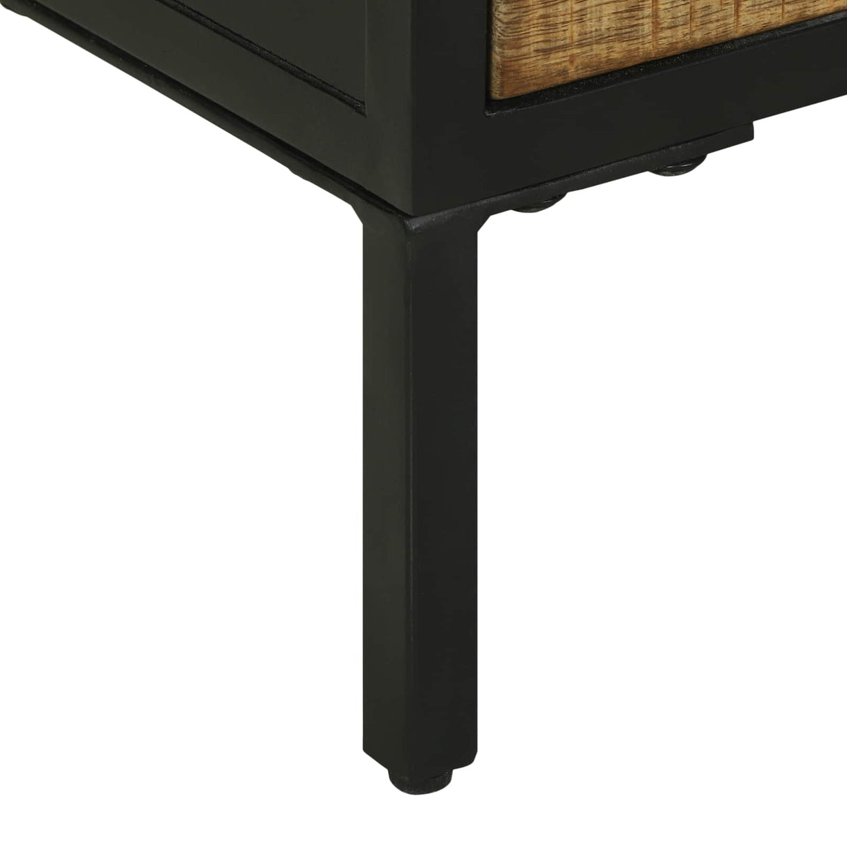 vidaXL Sideboard with Drawer 70 x 35 x 70 cm Solid Mango Wood