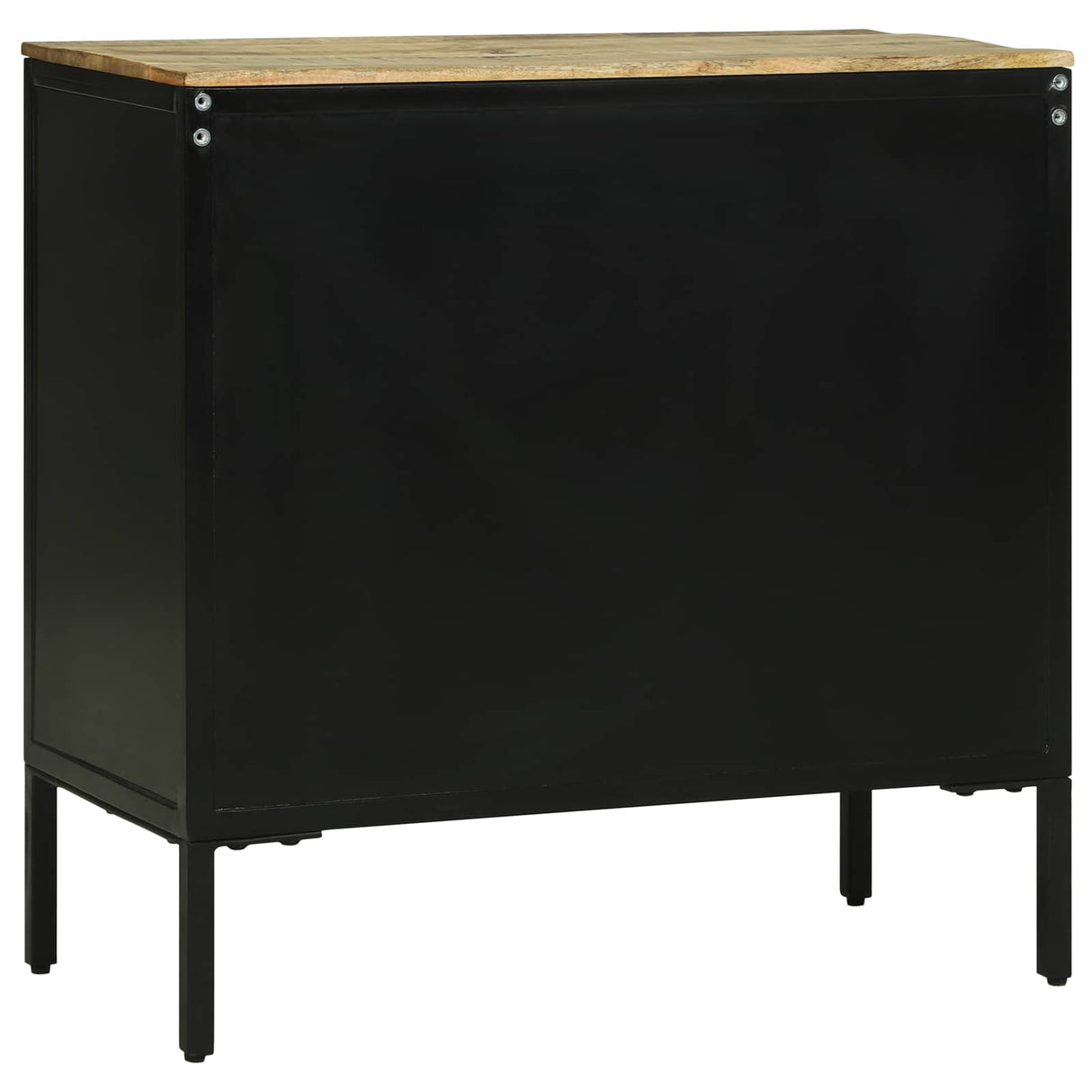 vidaXL Sideboard with Drawer 70 x 35 x 70 cm Solid Mango Wood