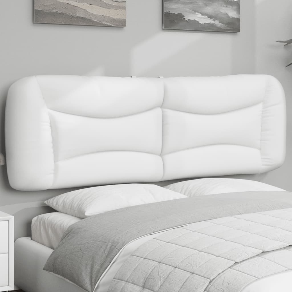 vidaXL Hoofdbordkussen "Hvar" 80 cm kunstleer zwart