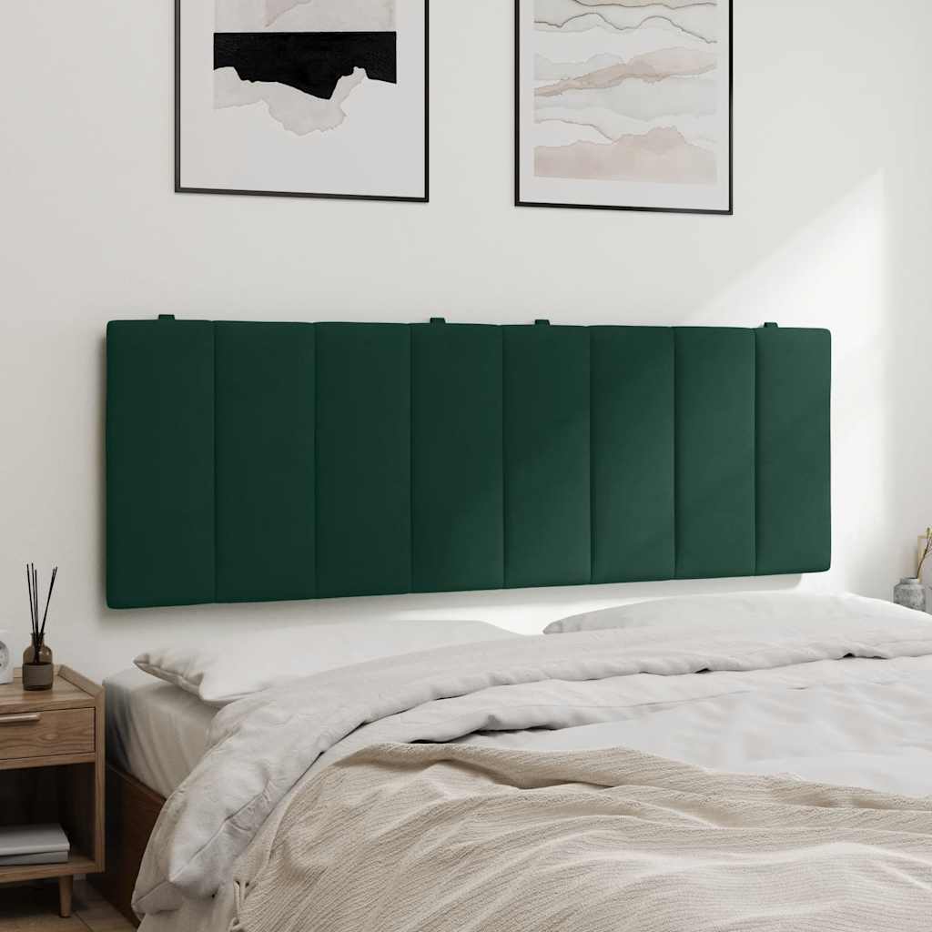 vidaXL Hoofdbordkussen "Hanko" 80 cm fluweel lichtgrijs